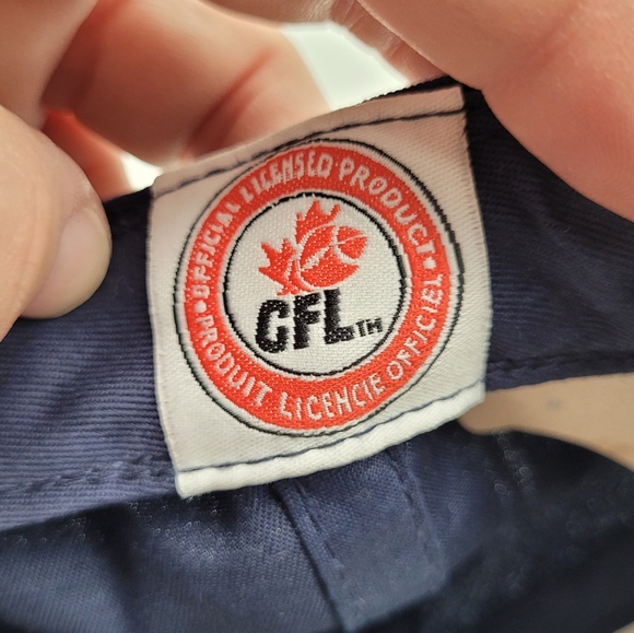 AMERICAN NEEDLE | CFL Winnipeg Blue Bombers football toddler train cap hat - Picture 6 of 6